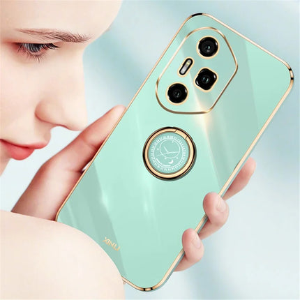 XINLI For Honor 300 Pro Case Ring Kickstand Electroplating TPU Phone Cover