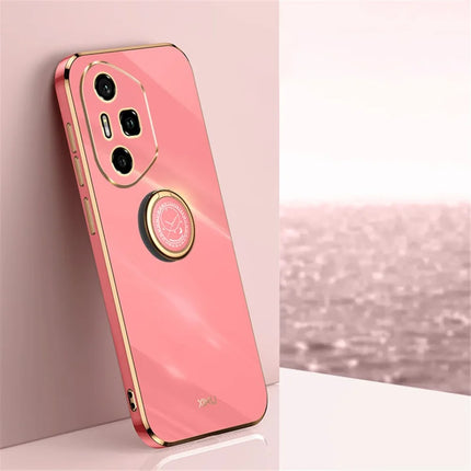 XINLI For Honor 300 Pro Case Ring Kickstand Electroplating TPU Phone Cover