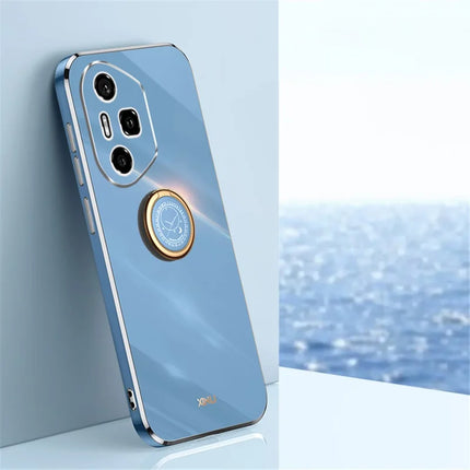 XINLI For Honor 300 Pro Case Ring Kickstand Electroplating TPU Phone Cover