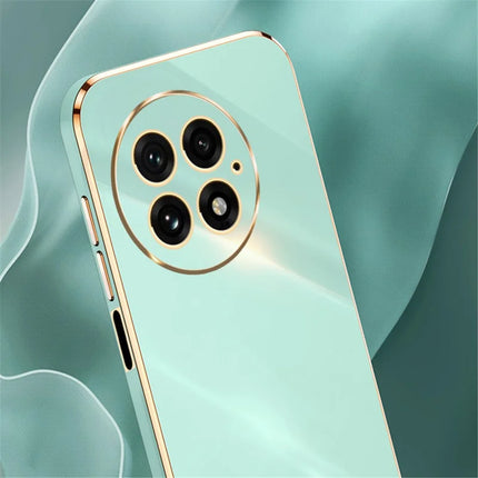 XINLI For OnePlus 13 Case TPU Phone Cover with Electroplating Frame