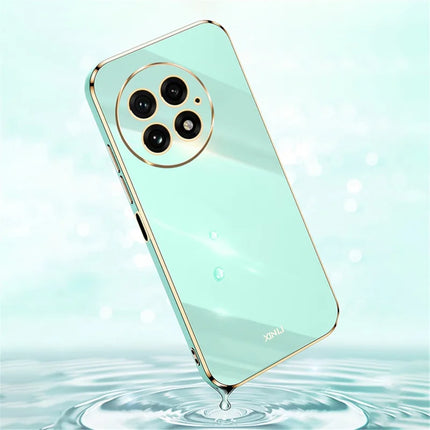 XINLI For OnePlus 13 Case TPU Phone Cover with Electroplating Frame