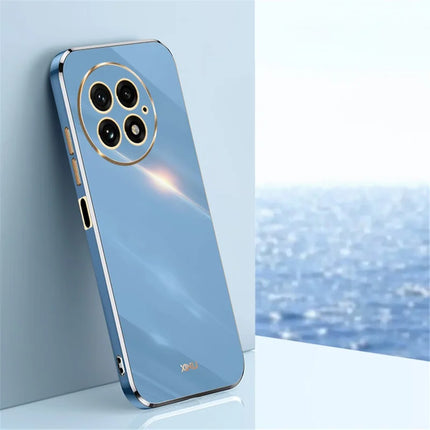 XINLI For OnePlus 13 Case TPU Phone Cover with Electroplating Frame