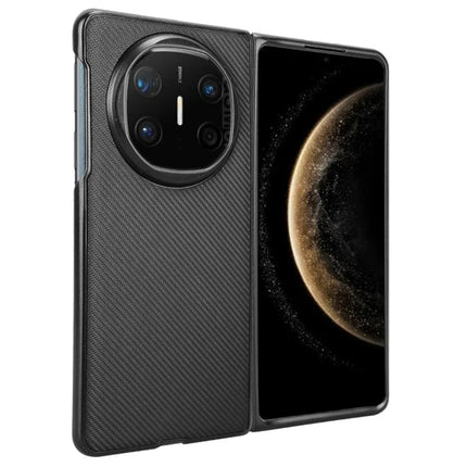 For Huawei Mate X6 Case Carbon Fiber Texture Shockproof PU + PC Phone Cover