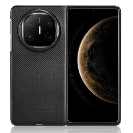 For Huawei Mate X6 Case Carbon Fiber Texture Shockproof PU + PC Phone Cover