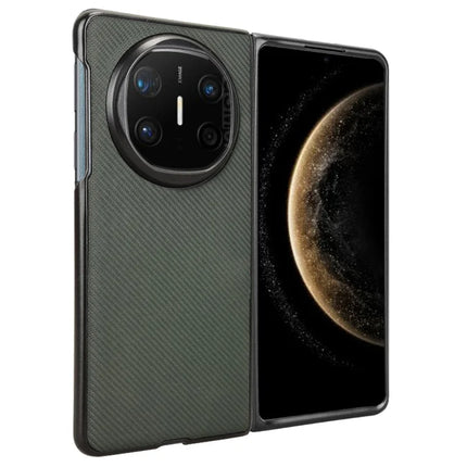 For Huawei Mate X6 Case Carbon Fiber Texture Shockproof PU + PC Phone Cover