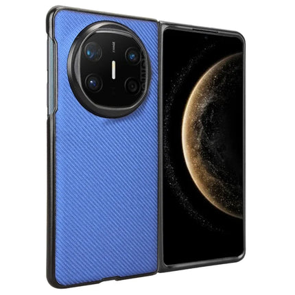 For Huawei Mate X6 Case Carbon Fiber Texture Shockproof PU + PC Phone Cover