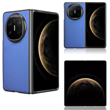 For Huawei Mate X6 Case Carbon Fiber Texture Shockproof PU + PC Phone Cover