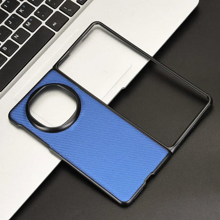 For Huawei Mate X6 Case Carbon Fiber Texture Shockproof PU + PC Phone Cover