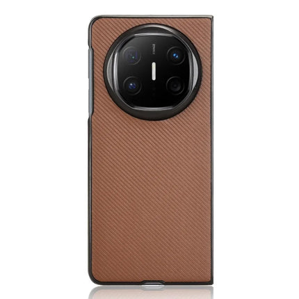 For Huawei Mate X6 Case Carbon Fiber Texture Shockproof PU + PC Phone Cover