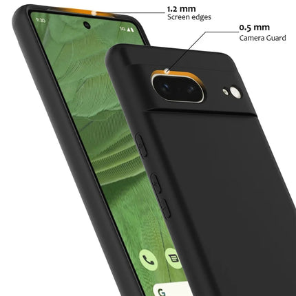 For Google Pixel 7 5G Case Compatible with MagSafe Liquid Silicone Phone Cover with Lanyard