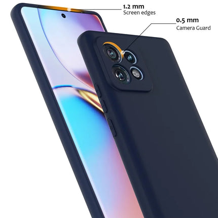 Liquid Silicone Case For Motorola Edge 40 Pro 5G  /  Edge+ (2023)  /  Moto X40 5G Compatible with MagSafe Phone Cover with Lanyard