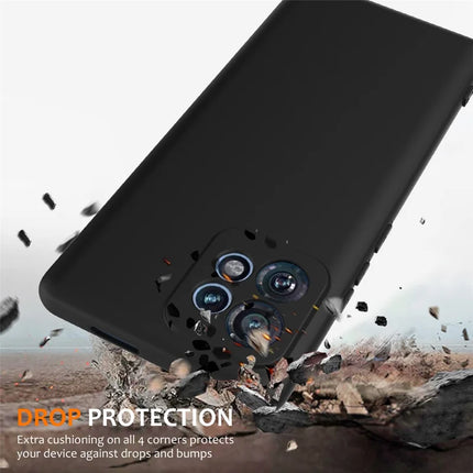 Liquid Silicone Case For Motorola Edge 40 Pro 5G  /  Edge+ (2023)  /  Moto X40 5G Compatible with MagSafe Phone Cover with Lanyard
