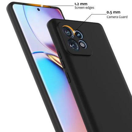 Liquid Silicone Case For Motorola Edge 40 Pro 5G  /  Edge+ (2023)  /  Moto X40 5G Compatible with MagSafe Phone Cover with Lanyard