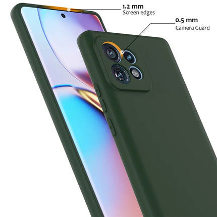 Liquid Silicone Case For Motorola Edge 40 Pro 5G  /  Edge+ (2023)  /  Moto X40 5G Compatible with MagSafe Phone Cover with Lanyard