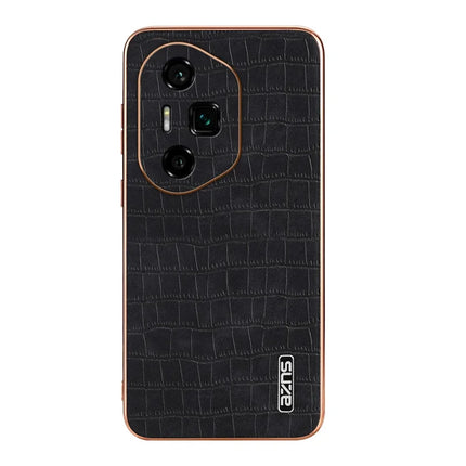 AZNS For Honor 300 Ultra Case Electroplating Crocodile Texture PU + TPU Phone Cover