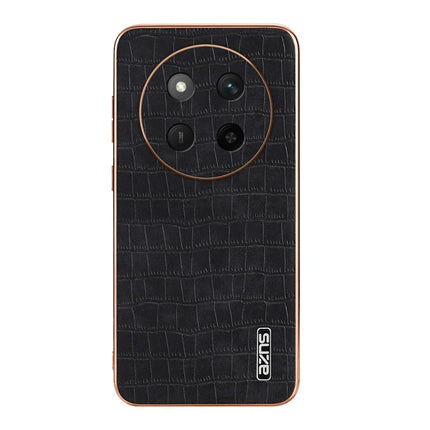 AZNS For Honor X60 Pro 5G Case Electroplating Crocodile Texture PU + TPU Phone Cover