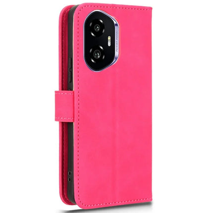For Honor 300 Leather Case Skin Feel Anti Drop Wallet Flip Phone Cover