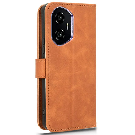For Honor 300 Leather Case Skin Feel Anti Drop Wallet Flip Phone Cover