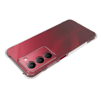 For Realme 14x 5G  /  V60 Pro TPU Phone Case Non Slip Transparent Mobile Phone Cover
