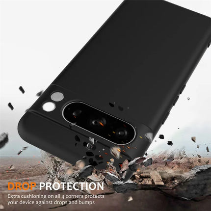 For Google Pixel 8 Pro Case Compatible with MagSafe Liquid Silicone Phone Cover with Lanyard