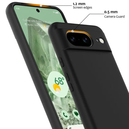 For Google Pixel 8 Case Compatible with MagSafe Liquid Silicone Phone Cover with Lanyard