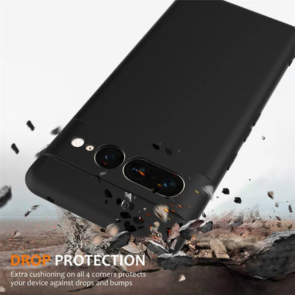 For Google Pixel 7 Pro 5G Case Compatible with MagSafe Liquid Silicone Phone Cover with Lanyard