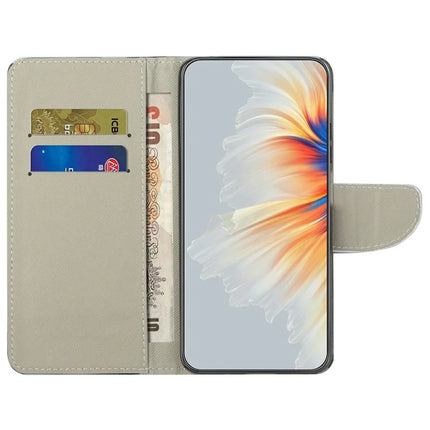 For Motorola Moto G15 4G  /  G15 Power 4G Case Pattern Printing Cross Texture Phone Leather Cover