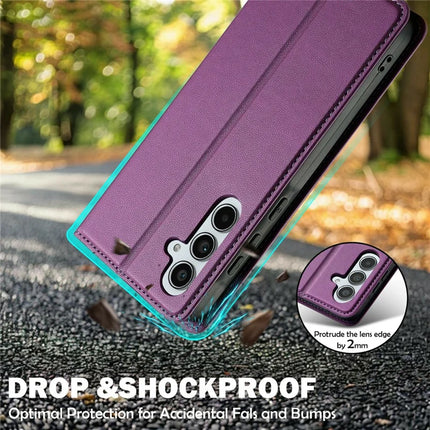 LC.IMEEKE L1 Series for Samsung Galaxy A36 5G Case PU Leather Wallet Stand Protective Phone Cover