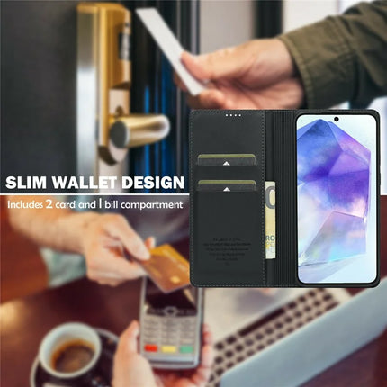LC.IMEEKE L1 Series for Samsung Galaxy A36 5G Case PU Leather Wallet Stand Protective Phone Cover