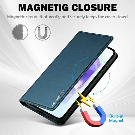 LC.IMEEKE L1 Series for Samsung Galaxy A36 5G Case PU Leather Wallet Stand Protective Phone Cover