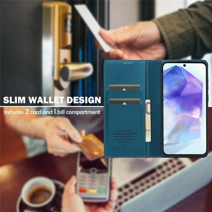 LC.IMEEKE L1 Series for Samsung Galaxy A36 5G Case PU Leather Wallet Stand Protective Phone Cover