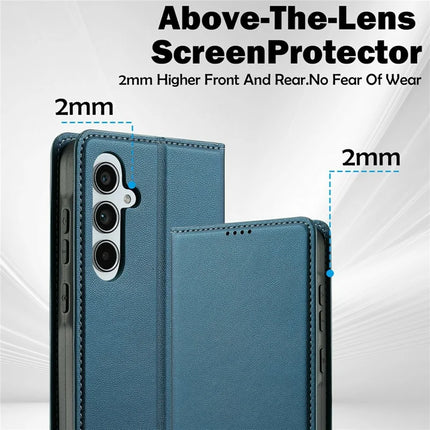LC.IMEEKE L1 Series for Samsung Galaxy A36 5G Case PU Leather Wallet Stand Protective Phone Cover