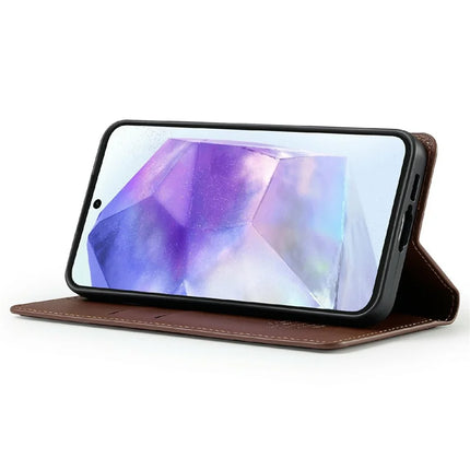 LC.IMEEKE L1 Series for Samsung Galaxy A36 5G Case PU Leather Wallet Stand Protective Phone Cover