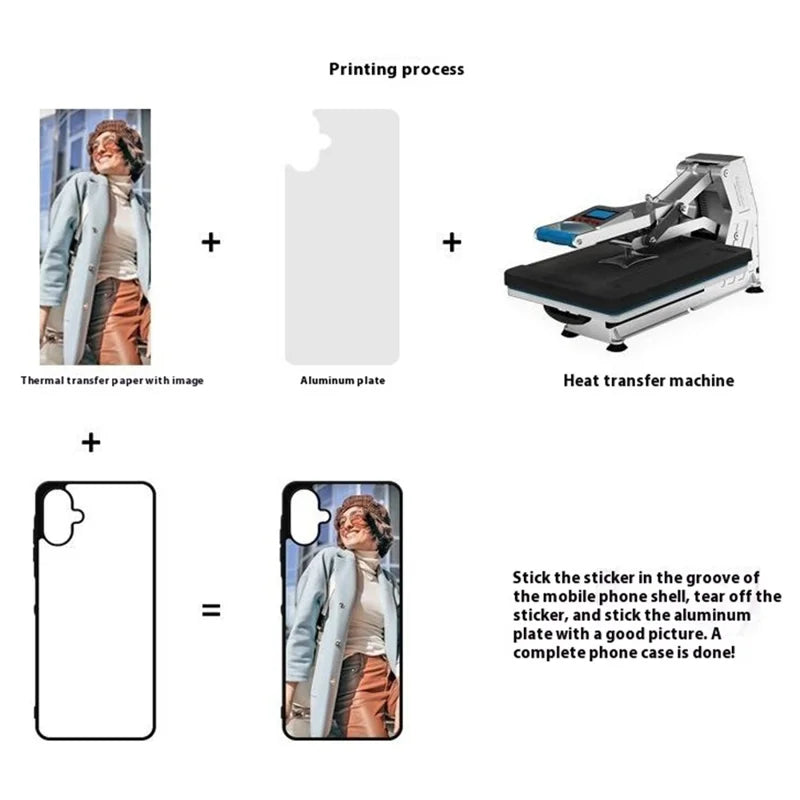 ShopCaseCart Premium Cover Samsung Galaxy A06 Protective cover PC + TPU Phone Guard Support Heat Transfer Printing