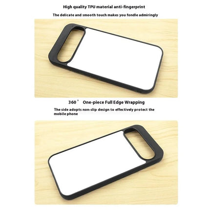 10Pcs  /  Pack For Google Pixel 9 / 9 Pro Case PC + TPU Phone Cover Support Heat Transfer Printing