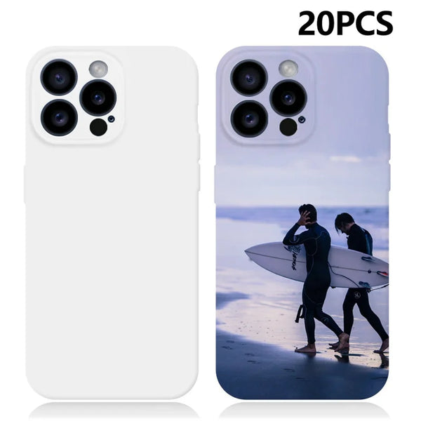 ShopCaseCart Slim Premium iPhone 15 Pro Max Protective cover Support Heat Transfer 3D Film Coating Soft TPU Phone Shell