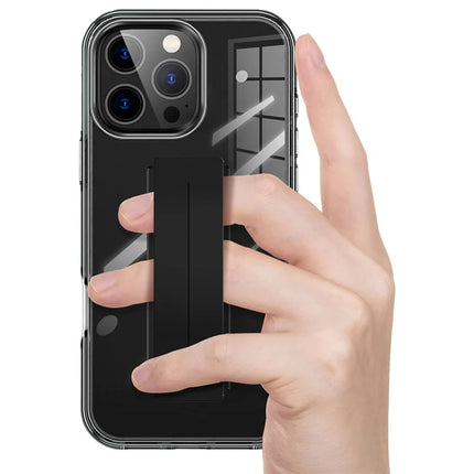 SIMPLY ROAR For iPhone 16 Pro Max Phone Case Compatible with MagSafe Finger Strap PC + TPU Back Cover