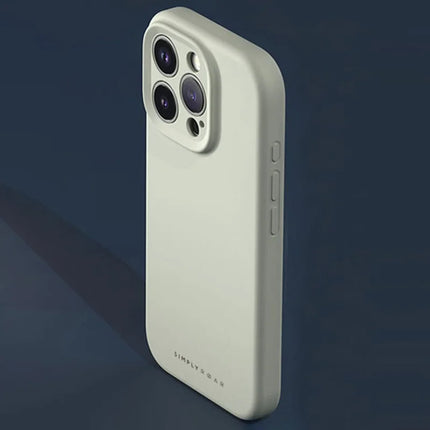 SIMPLY ROAR For iPhone 16 Pro Max Liquid Silicone Case Compatible with MagSafe Mobile Phone Cover