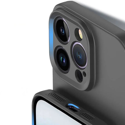 SIMPLY ROAR For iPhone 16 Pro Liquid Silicone Case Compatible with MagSafe Mobile Phone Cover