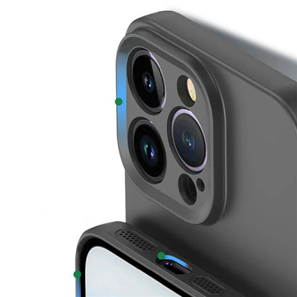 SIMPLY ROAR For iPhone 15 Pro Max Liquid Silicone Case Compatible with MagSafe Mobile Phone Cover