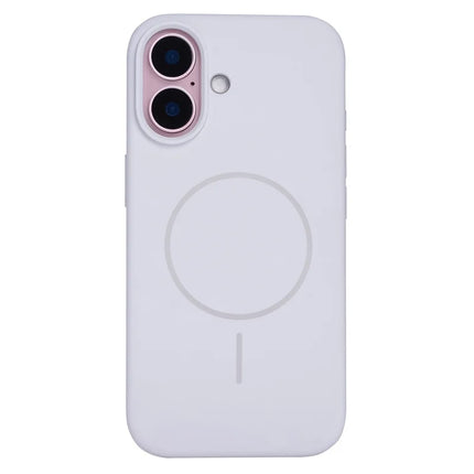 For iPhone 16 Plus Case Compatible with MagSafe Liquid Silicone Phone Back Cover with Camera Button