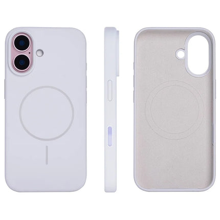 For iPhone 16 Plus Case Compatible with MagSafe Liquid Silicone Phone Back Cover with Camera Button