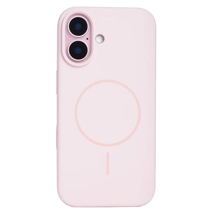 For iPhone 16 Plus Case Compatible with MagSafe Liquid Silicone Phone Back Cover with Camera Button