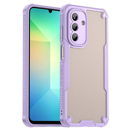 For Samsung Galaxy A26 5G Case Hybrid Frosted Phone Back Cover - Purple
