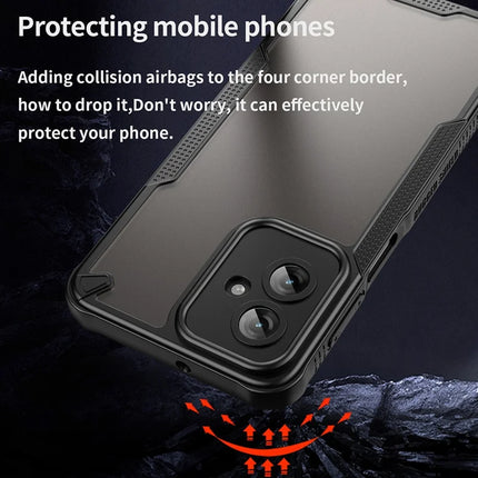 For Motorola Moto G55 5G Case Hybrid Frosted Phone Back Cover