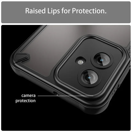 For Motorola Moto G55 5G Case Hybrid Frosted Phone Back Cover