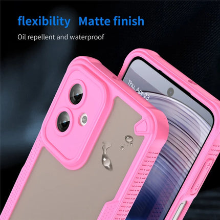 For Motorola Moto G55 5G Case Hybrid Frosted Phone Back Cover
