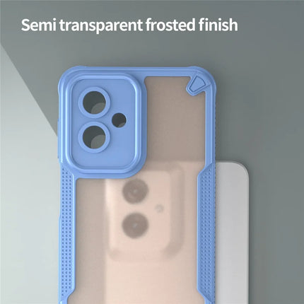 For Motorola Moto G55 5G Case Hybrid Frosted Phone Back Cover
