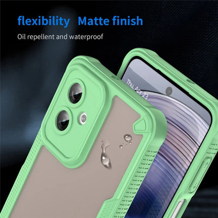 For Motorola Moto G55 5G Case Hybrid Frosted Phone Back Cover