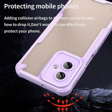For Motorola Moto G55 5G Case Hybrid Frosted Phone Back Cover